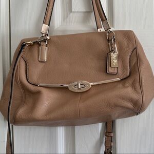 Coach Brown Leather Shoulder Bag